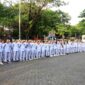 BPSDMD Provinsi Kalimantan Selatan dengan Lanud Sjamsudin Noor dalam pelaksanaan Latihan Dasar (Latsar) CPNS