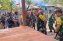 Tim Pengawasan dan Evaluasi (Wasev) TMMD ke-128 yang dipimpin Brigjen TNI Jimmy Watuseke, S.I.P., melaksanakan kunjungan kerja