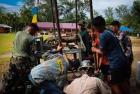 Kehadiran sumur bor pertama di Kampung Keakwa, Distrik Mimika Tengah, Kabupaten Mimika