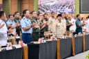Presiden Prabowo Subianto memberikan Taklimat Presiden Republik Indonesia kepada Para Komandan Satuan (Dansat) TNI