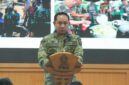 Panglima TNI Jenderal TNI Agus Subiyanto memberikan pengarahan kepada para Komandan Satuan (Dansat) TNI
