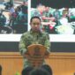 Panglima TNI Jenderal TNI Agus Subiyanto memberikan pengarahan kepada para Komandan Satuan (Dansat) TNI