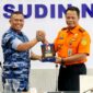 Komandan Lanud Sjamsudin Noor Kolonel Pnb Hilman L.P. Ambarita, M.M.S., bersama para Kepala Dinas (Kadis) dan pejabat List A Lanud Sjamsudin Noor menerima kunjungan silaturahmi Kepala Kantor SAR Banjarmasin I Putu Sudayana, S.E., M.A.P.
