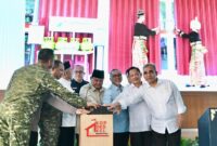 Presiden RI Prabowo Subianto meresmikan dimulainya operasionalisasi 1.061 Koperasi Desa/Kelurahan Merah Putih (KDKMP) di wilayah Jawa Timur dan Jawa Tengah