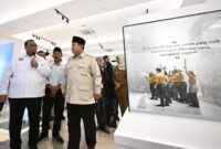 Presiden RI Prabowo Subianto meresmikan Museum Ibu Marsinah dan Rumah Singgah di Desa Nglundo, Kecamatan Sukomoro, Kabupaten Nganjuk