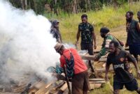 Koops TNI Habema menyampaikan duka cita yang mendalam kepada keluarga korban atas peristiwa tersebut dan terus memberikan pendampingan serta bantuan
