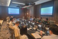 Asisten Intelijen (Asintel) Panglima TNI Mayjen TNI Rio Firdianto bersama Delegasi Indonesia menghadiri Pertemuan ke-24 Indonesia-Singapore Joint Intelligence Committee