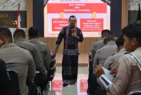 Polres Pangandaran bekerja sama dengan Thanks Institute Indonesia menggelar kegiatan Self Healing dan Emotional Cleansing