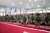 Mabes TNI menggelar peringatan Tahun Baru Islam 1448 H yang diikuti para Pejabat Utama, Prajurit, dan PNS Mabes TNI di Masjid Panglima Soedirman