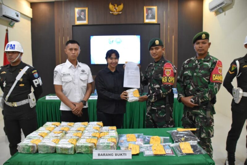Satgas Pamtas RI–Malaysia Yonarhanud 1/PBC/1 Kostrad kembali menorehkan prestasi gemilang