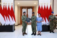 Komandan Pangkalan TNI AU Sultan Hasanuddin Marsekal Pertama TNI Vincentius Endy Hadi Putra., M.Han., resmi menyandang pangkat Perwira Tinggi Marsekal Pertama
