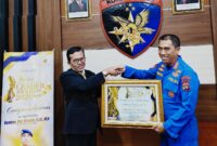 Direktur Polairud Polda Bali, Kombes Pol. Nurodin, S.I.K., M.H., meraih Influential Leader Awards 2026 kategori High Social Awareness & Integrity Leader