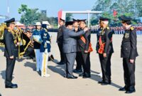 Upacara Peringatan HUT Ke-80 Bhayangkara Tahun 2026 yang dipimpin Presiden RI Prabowo Subianto selaku Inspektur Upacara