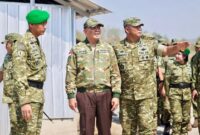 Wakil Panglima TNI bersama Menteri Pertahanan RI merupakan wujud sinergi dan komitmen pimpinan dalam memastikan kesiapan prajurit