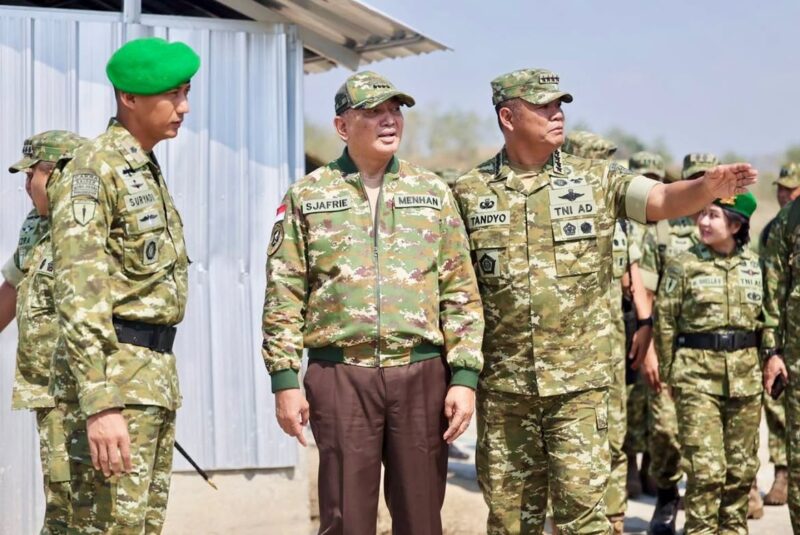 Wakil Panglima TNI bersama Menteri Pertahanan RI merupakan wujud sinergi dan komitmen pimpinan dalam memastikan kesiapan prajurit