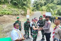 Program TNI Manunggal Membangun Desa (TMMD) ke-129 Tahun Anggaran 2026 resmi dibuka di Kampung Sesor, Kabupaten Sorong Selatan
