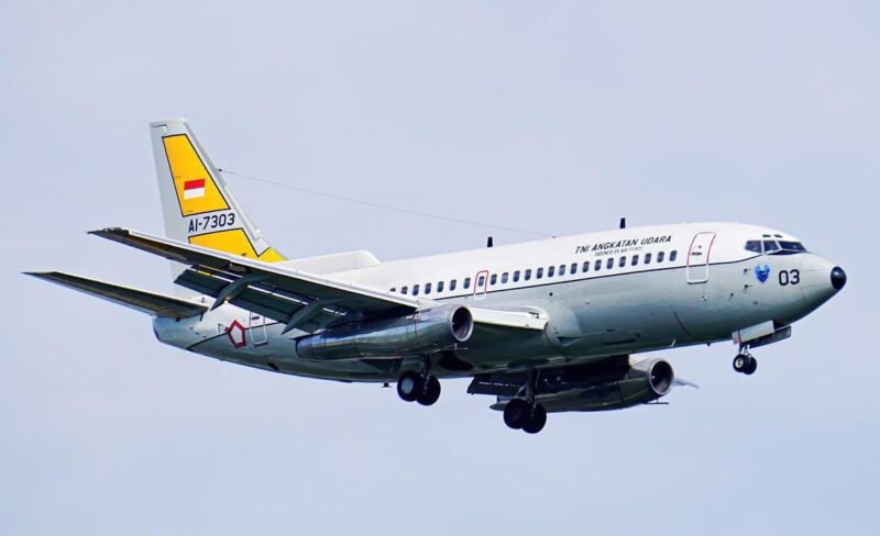 Lanud Sultan Hasanuddin mengerahkan pesawat Boeing 737 milik Skadron Udara 5 untuk mendukung operasi pencarian Kapal Layar Motor (KLM) Nurul Salsa