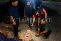 Satlap Tri Cakti bersama Tim Resmob Polres Belitung kembali berhasil menggagalkan dugaan perdagangan timah ilegal