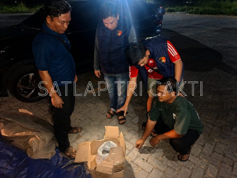 Satlap Tri Cakti bersama Tim Resmob Polres Belitung kembali berhasil menggagalkan dugaan perdagangan timah ilegal