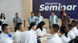 Wakapolri Komjen Pol. Prof. Dr. Dedi Prasetyo, S.H., M.Hum., M.Si., M.M. meninjau langsung Kampus SMA Kemala Taruna Bhayangkara di Gunung Sindur