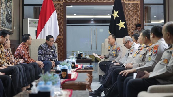 Penguatan sinergi terus dilakukan Polda Jatim bersama Badan Kependudukan dan Keluarga Berencana Nasional
