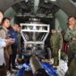 TNI kembali mengirimkan satu unit pesawat Hercules C-130 (A-1328) dari Lanud Halim Perdanakusuma menuju Lanud Syamsudin Noor, Banjarmasin