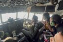 TNI mengerahkan pesawat udara untuk mendukung pelaksanaan Operasi Modifikasi Cuaca (OMC) menyemai lebih dari 10 ton NaCl dan dry ice di wilayah Kalimantan