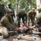 Prajurit TNI bersama Angkatan Bersenjata Australia (Australian Defence Force/ADF) melaksanakan survival training