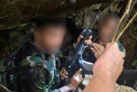 Tim gabungan Koops TNI Habema berhasil menemukan dan mengamankan kembali satu pucuk senjata api laras panjang jenis Caracal