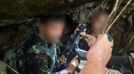 Tim gabungan Koops TNI Habema berhasil menemukan dan mengamankan kembali satu pucuk senjata api laras panjang jenis Caracal