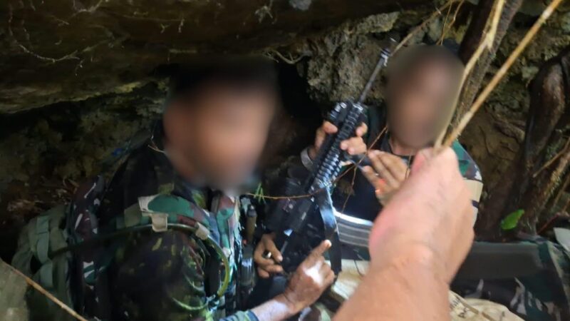 Tim gabungan Koops TNI Habema berhasil menemukan dan mengamankan kembali satu pucuk senjata api laras panjang jenis Caracal