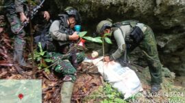 Dua senjata organik Yonif 9 Marinir jenis Caracal dan K3 Daewoo akhirnya berhasil direbut kembali seluruhnya oleh Koops TNI Habema