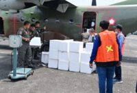 Lanud Sjamsudin Noor memfasilitasi penuh kelanjutan Operasi Modifikasi Cuaca menggunakan pesawat TNI AU jenis NC-212