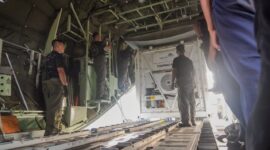 TNI kembali melanjutkan operasi modifikasi cuaca untuk mendukung penanganan kebakaran hutan dan lahan (Karhutla)
