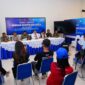 Konferensi pers di Posko Terpadu Operasi Modifikasi Cuaca, Lanud Halim Perdanakusuma, Jakarta Timur