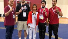 Atlet Taekwondo Indonesia Balqis Nur Afiati berhasil Meraih Medali Emas kategori Cadet U47 Putri pada Turnamen 6th Qatar Taekwondo International Open Championship 2026