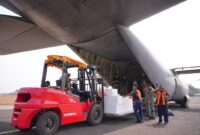 TNI kembali mengerahkan pesawat Hercules dari Pangkalan TNI AU Halim Perdanakusuma, Jakarta Timur, untuk mendukung penanganan kebakaran hutan dan lahan