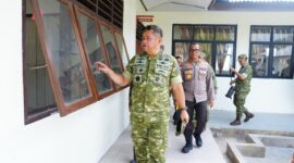 Wakil Panglima TNI Jenderal TNI Maruli Simanjuntak, yang juga menjabat Kepala Badan Nasional Pengelola Perbatasan dan Daerah Terpencil (BNPPDT), melaksanakan peninjauan, pengawasan dan evaluasi