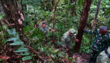 Wakil Panglima TNI merangkap Kepala Badan Nasional Pengelola Perbatasan dan Daerah Terpencil (BNPPDT) Jenderal TNI Maruli Simanjuntak meninjau Pos Pengamanan Perbatasan
