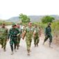 Wakil Panglima TNI Jenderal TNI Maruli Simanjuntak merangkap Kepala Badan Nasional Pengelola Perbatasan dan Daerah Terpencil (BNPPDT), meninjau kawasan perbatasan