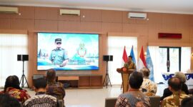 Pusat Misi Pemeliharaan Perdamaian TNI (PMPP TNI) menerima kunjungan diplomat dari delapan negara yang berkedudukan di New York dalam program Diplomat Tour Kementerian Luar Negeri RI