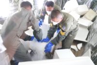 Tentara Nasional Indonesia (TNI) kembali melaksanakan Operasi Modifikasi Cuaca (OMC) dengan menyemai 9,2 ton garam (natrium klorida/NaCl) dan 1,6 ton dry ice