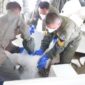 Tentara Nasional Indonesia (TNI) kembali melaksanakan Operasi Modifikasi Cuaca (OMC) dengan menyemai 9,2 ton garam (natrium klorida/NaCl) dan 1,6 ton dry ice