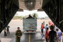 TNI terus mengintensifkan pengiriman pasokan logistik Operasi Modifikasi Cuaca (OMC) dari Posko Penerbangan Lanud Halim Perdanakusuma, Jakarta