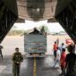 TNI terus mengintensifkan pengiriman pasokan logistik Operasi Modifikasi Cuaca (OMC) dari Posko Penerbangan Lanud Halim Perdanakusuma, Jakarta