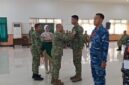 Dirpuanter Ster TNI Brigjen TNI Jimmy Rihi Tugu mewakili Kaster TNI resmi menutup Penataran Tenaga Pendidik Teritorial Tingkat Perwira Pertama TA 2026